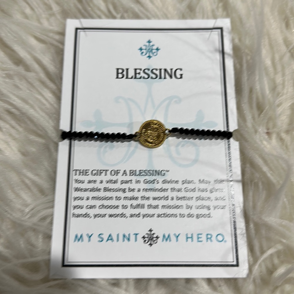 Beautiful adjustable blessing bracelet for any occasion.